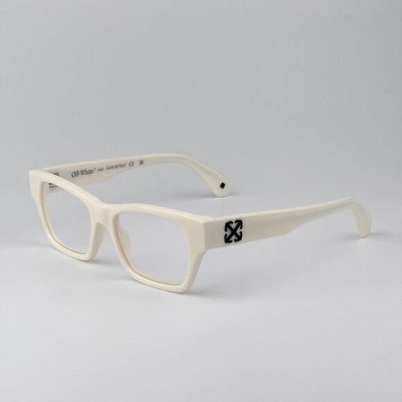 Off-White STYLE 7E Men Eyeglasses White Square Frame | Model OERJ07E 0100 - Picture 6 of 9